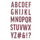 Sizzix Thinlits Die Set 30PK - Bold Alphabet by Alison...