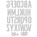 Sizzix Thinlits Die Set 30PK - Bold Alphabet by Alison...