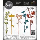Sizzix Thinlits Die Set 5PK - Wildflower Stems #3 by Tim Holtz
