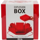 Explosionsbox 12x12x12cm rot