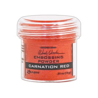 Wendy Vecchis Embossing-Powder 18g Carnation Red, hellrot