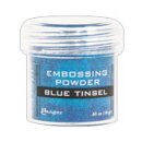 Ranger Embossing Powder 34ml Blue Tinsel