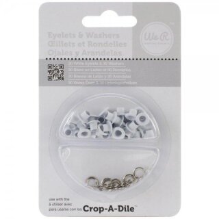 Crop-A-Dile Eyelets Standard 3/16, 35/35Stück schwarz