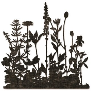 Sizzix Thinlits Die - Flower Field by Tim Holtz