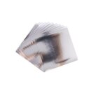 Sizzix Surfacez Aluminium Metal Sheets 15,2x15,2 cm Silber