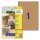 Naturbraune Kraftpapier-Etiketten 210x297mm 25 Bogen