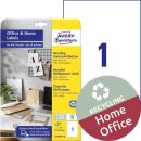 Recycling-Etiketten A4 für alle Drucker 10 Bogen