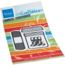 Stanzschablone Pflaster & Pillendose mit Pillen 4-teile