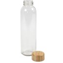 Wasserflasche 500ml mit Bambusdeckel