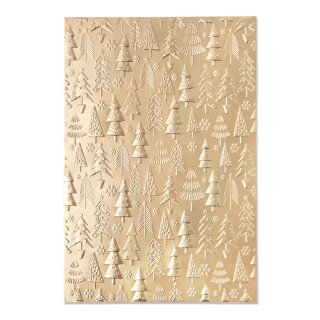 Sizzix 3-D Textured Impressions Embossing Folder - Christmas Tree Pattern by Kath Breen