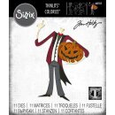 Sizzix Thinlits Die Set 10PK - Pumpkinhead, Colorize by Tim Holtz