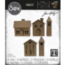 Sizzix Thinlits Die Set 21PK - Paper Village #2 by Tim Holtz