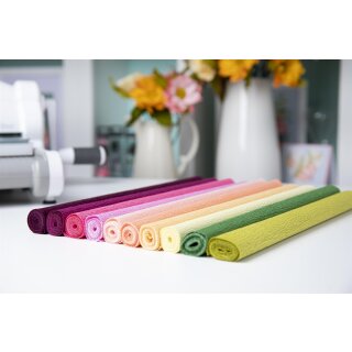 Sizzix Surfacez Crepe Paper 10 Bogen Vintage