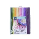 Sizzix Surfacez Crepe Paper 10 Bogen Serenity