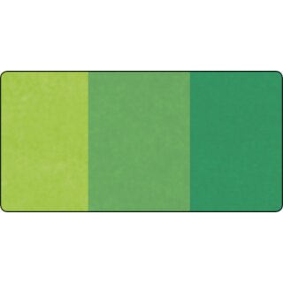 Glorex Blumenseide 20g/m2 grün 50x70cm, 6 Bogen sortiert