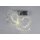 Glorex LED Lichterkette 50tlg, Timer, warmweiss, 3AA Batterien