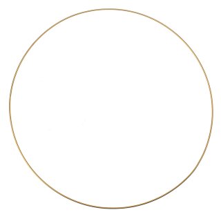 Glorex Metallring goldfarben 20cm