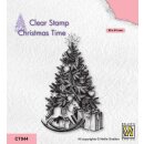 Clear-Stamp Weihnachtsbaum geschmückt