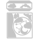 Sizzix Thinlits Die Set 10PK - Celestial Box Card by...