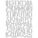 Sizzix Thinlits Die Set 62PK Stylized Alphabet by Lisa Jones