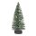 Weihnachtsbaum beschneit mit LED 8cm