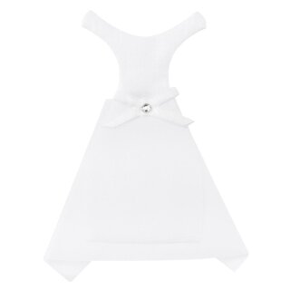 Streuteil Miniatur Kleid 13  cm zu 4 Stück