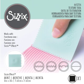 Sizzix Texture Tool Mint