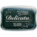 Delicata Metallic Stempelkissen 9,9x6,8x1,9cm Black Shimmer