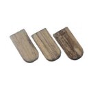 Holzschindeln 12x25x2mm graubraun zu 25 Stück