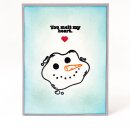 Simon Hurley Clear Stamp Snazzy Snowmen 20-teile