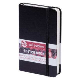 Talens Art Creation Skizzenbuch schwarz Hochformat 9x14cm