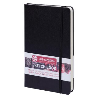 Talens Art Creation Skizzenbuch schwarz Hochformat 13x21cm