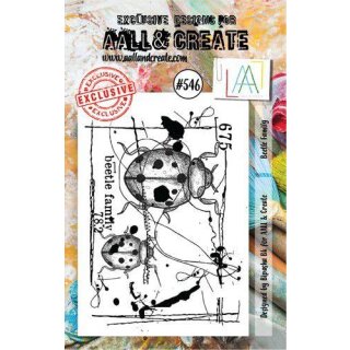 AALL & Create Clear-Stamp Beetle Family