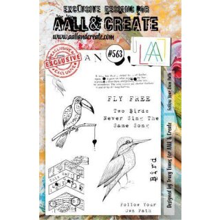 AALL & Create Clear-Stamp Follow Your Own Path 14,6x20cm