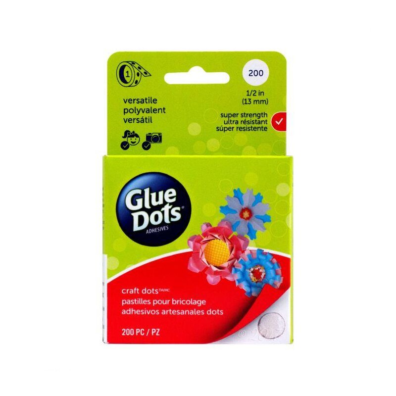 Glue Dots Adhesives Craft Dots Wiederablösbar 200 Stück, 6.95 CHF