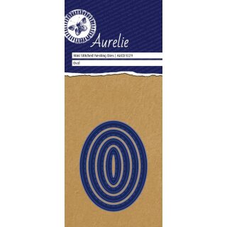 Stitched Dies Oval 4-er Set