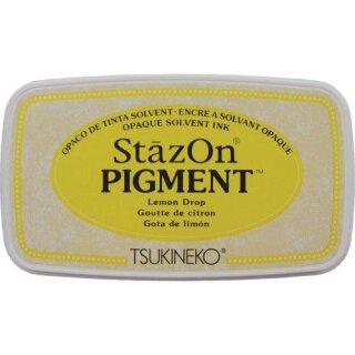 StazOn Pigment Stempelkissen, Opak  Lemon Drop