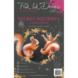 Pink Ink Designs, Fauna Series, Secret Squirrel