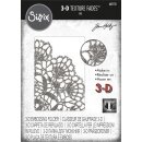 Sizzix 3-D Texture Fades Embossing Folder Doily by Tim Holtz