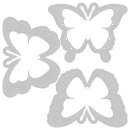 Sizzix Switchlits Embossing Folder Detailed Butterflies...