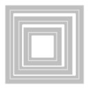 Sizzix Framelits Die Set 6PK Square Frames