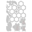Sizzix Thinlits Die Set 11PK Bee Hive by Olivia Rose