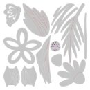 Sizzix Thinlits Die Set 12PK Bohemian Florals by Jennifer Ogborn