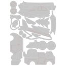 Sizzix Thinlits Die Set 13PK Transport Collection by...