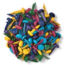 Doodlebug Neutral  mini Brads in 6 Farben 100 Stück