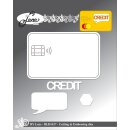 By lene Credit Card Cutting & Embossing Dies