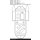 Stanzschablone Geschenk-Box 85x85x30mm