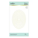Spellbinders Hot Foil Plate Essential Dotted Ovals