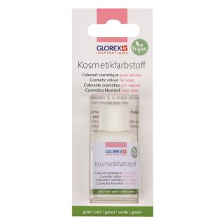 Glorex Seifen-Kosmetik-Farbstoff 20ml grün