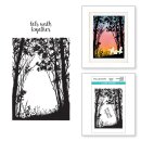 Clearstamp Forest Silhouette